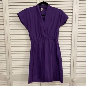 American Apparel Purple Dress